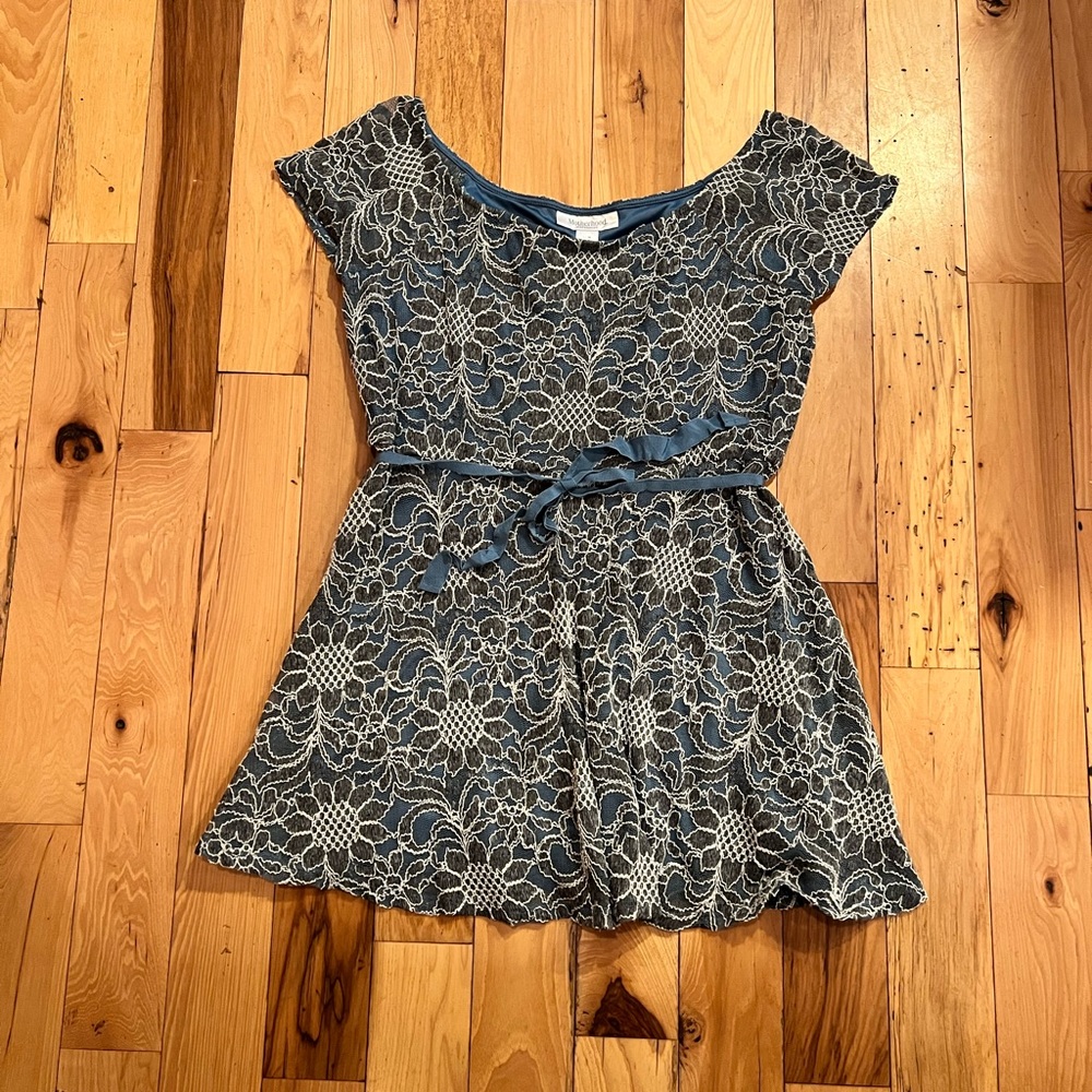 Floral Maternity Babydoll Tee
